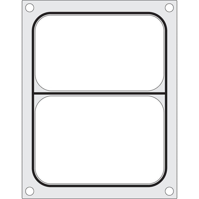 Matrita sigilare pentru doua recipiente 178x113 mm