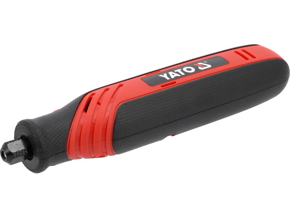 MINI FREZA CU ACUMULATOR,4V Yato YT - 82763 - 4 V, 1,5 Ah, 18000 rpm, 3,2 mm Yato - scule electrice si unelte profesionale - BricoMart