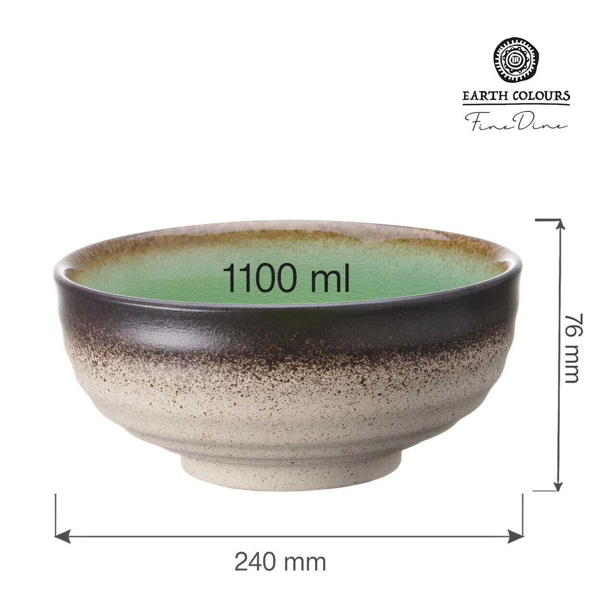 Bol rotund pentru ramen sau salată Beryl, 240 mm  Fine Dine