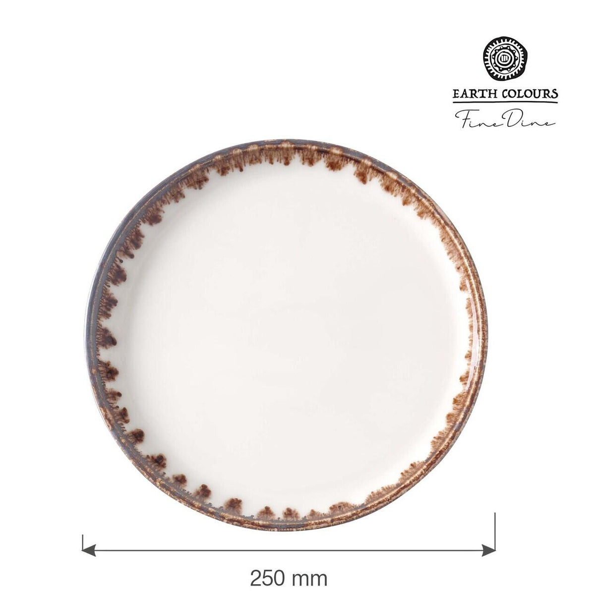 Bol semi-adanc Vanilla, 250 mm Fine Dine