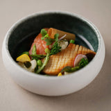 Bol Goro White Green 165 mm, 650 ml Fine Dine