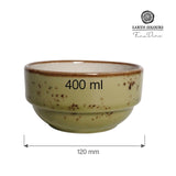 Bol stivuibil Olive 120 mm, 400 ml Fine Dine