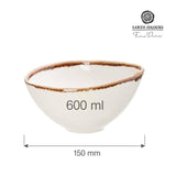 Bol Vanilla,150 mm, 500 ml  Fine DIne