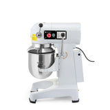 Mixer profesional planetar spirala cu vas detasabil 3 viteze, roti pivotante, vas inox, HENDI Smart, 10 litri 500 W, 390x404x (H) 620 mm