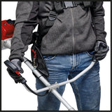 Motocoasa pe benzina Einhell GC - BC 25/1 I AS (0,6 kW, motor in 2 timpi cu vibratii reduse, maner de bicicleta, ax divizat, lama cu 3 dinti + bobina cu fir dublu, sistem de pornire rapida Einhell - scule electrice si unelte profesionale - BricoMart