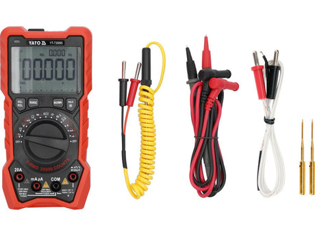 MULTIMETRU DIGITAL RMS ,AFISAJ LCD 25000 Yato YT - 730895 Yato - scule electrice si unelte profesionale - BricoMart