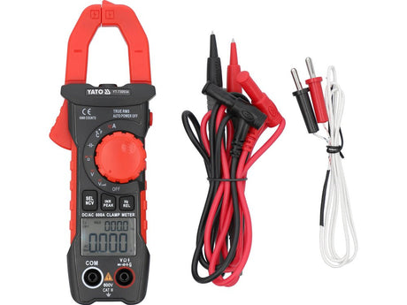 MULTIMETRU RMS REAL AC/DC 10MA - 600A Yato YT - 730934 Yato - scule electrice si unelte profesionale - BricoMart