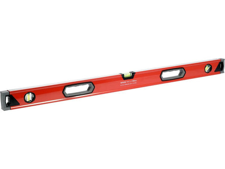 NIVELA DE ALUMINIU 1000MM, 3 FLACOANE, PRECIZIE 0,5MM/M Yato YT - 30073 - Nivele cu bule, 0,5 mm, 120 cm Yato - scule electrice si unelte profesionale - BricoMart