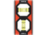 Nivela de buzunar YATO YT-30351, 83 mm - imagine 2
