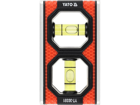 Nivela de buzunar YATO YT-30351, 83 mm - imagine 2