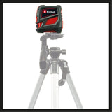 Nivela laser cruce Einhell TC - LL 2 (autonivelare, linii orizontale si/sau verticale, cruce laser, nivela digitala, incl. clema universala Einhell - scule electrice si unelte profesionale - BricoMart