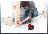 Nivela laser Einhell 360° TE - LL 360, in cruce, linie laser orizontala/verticala si orizontala 360°, autonivelare, incl. suport de perete, geanta Einhell - scule electrice si unelte profesionale - BricoMart