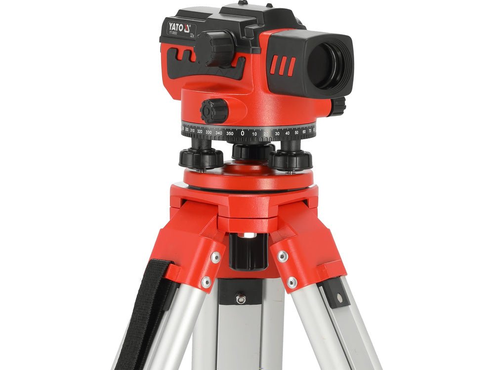 NIVELĂ OPTICĂ 32X + STATIV + TREPIED YATO YT - 30553 , 100 M YATO - scule electrice si unelte profesionale - BricoMart