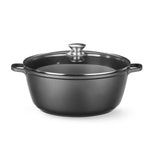 Oala cu strat antiaderent, aluminiu turnat, cu capac, 7,5L, 387x310x(H)130mm