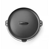 Oala din fonta, HENDI, 7,2 L  negru, ø310x(H)155mm