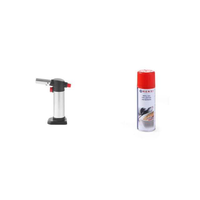 Pachet Arzator Creme-Brulee + Set 4 rezerve gaz 200ml