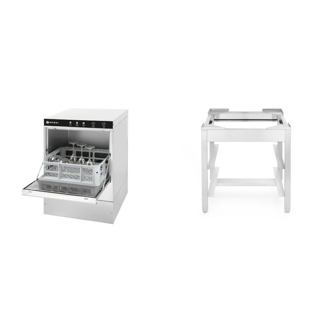 Pachet Masina spalat pahare K40 + Suport podea inox