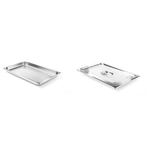 Pachet Tava GN 1/1 40mm 5.3L + Capac GN 1/1 fara fanta