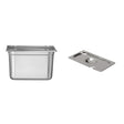 Pachet Tava GN 1/2 200mm 12.5L + Capac GN 1/2 cu fanta
