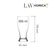 Pahar de bere Belfast 565 ml, LAV