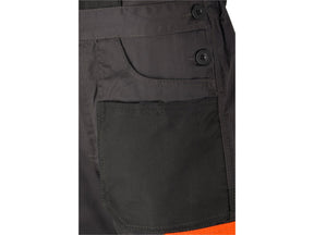 PANTALONI DE LUCRU CU PIEPTAR, ANDESITE, MARIMEA S Yato YT - 80912 - Pantaloni de lucuru cu pieptar, rezistent Yato - scule electrice si unelte profesionale - BricoMart