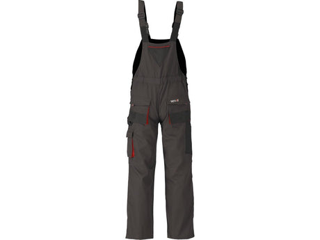 PANTALONI DE LUCRU CU PIEPTAR, BASALT, MARIMEA L/XL Yato YT - 80155 - Pantaloni de lucuru cu pieptar, 267 g, rezistent Yato - scule electrice si unelte profesionale - BricoMart