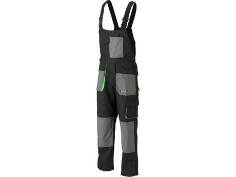 PANTALONI DE LUCRU CU PIEPTAR, PALEA, MARIMEA XL Yato YT - 80174 - Pantaloni de lucuru cu pieptar, 270 g, rezistent Yato - scule electrice si unelte profesionale - BricoMart