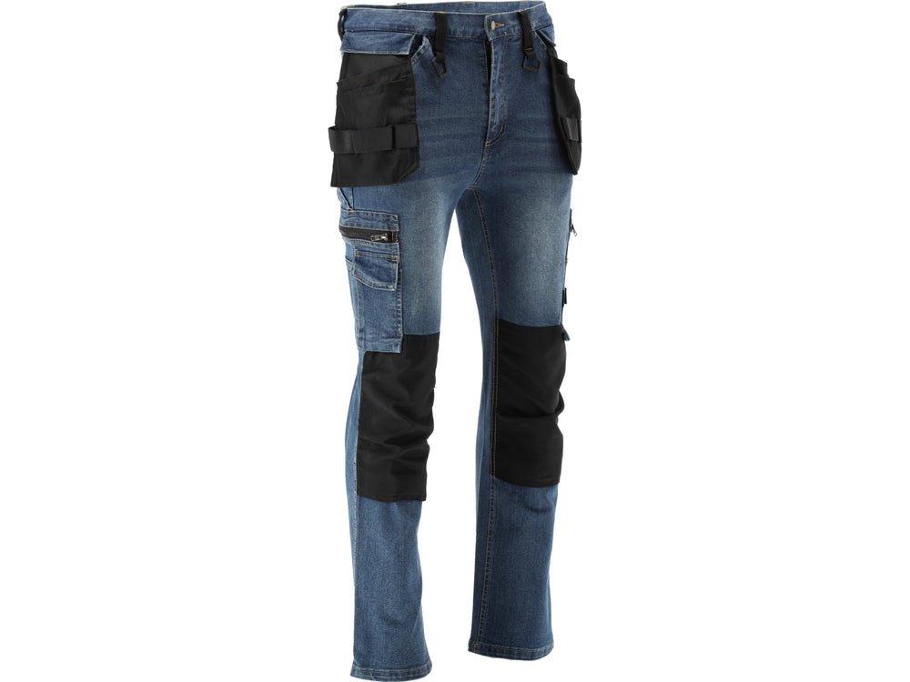 PANTALONI DE LUCRU, JEANS, CU ELASTAN, MARIMEA M Yato YT - 79051 - 325 g, rezistent Yato - scule electrice si unelte profesionale - BricoMart
