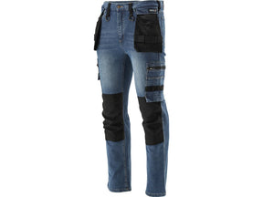 PANTALONI DE LUCRU, JEANS, CU ELASTAN, MARIMEA S Yato YT - 79050 - 325 g, rezistent Yato - scule electrice si unelte profesionale - BricoMart