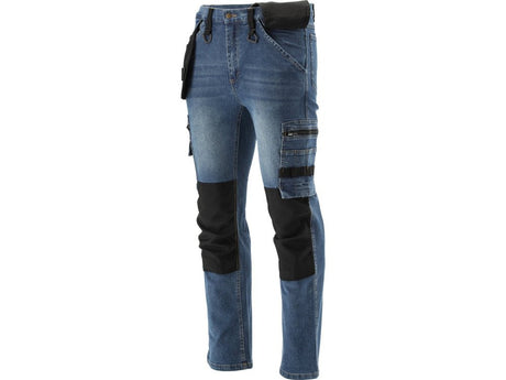 PANTALONI DE LUCRU, JEANS, CU ELASTAN, MARIMEA XL Yato YT - 79054 - 325 g, rezistent Yato - scule electrice si unelte profesionale - BricoMart