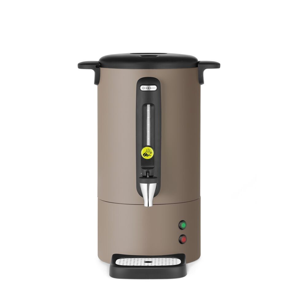 Percolator Taupe mat 7 l, HENDI Uniq, Design de Bronwasser, 950 + 90W