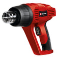 Pistol cu aer cald Einhell TH - HA 2000/1, 2000 W, 2 setari de temperatura 350°/550°C, protectie la supraincalzire, incl. 4 duze si raclete de vopsea Einhell - scule electrice si unelte profesionale - BricoMart