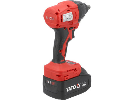 Pistol de impact 18V 350NM BRUSHLESS IMPACT WRENCH BAT+CH Yato YT - 8277925 Yato - scule electrice si unelte profesionale - BricoMart