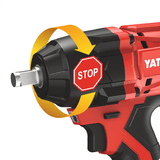 Pistol de impact Yato YT - 8277935 , 18V 800NM 2 x bateri 4Ah+ Incarcator , 0 - 2600 min , motor fara perii YATO - scule electrice si unelte profesionale - BricoMart