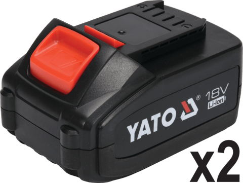 Pistol de impact Yato YT - 8277935 , 18V 800NM 2 x bateri 4Ah+ Incarcator , 0 - 2600 min , motor fara perii YATO - scule electrice si unelte profesionale - BricoMart