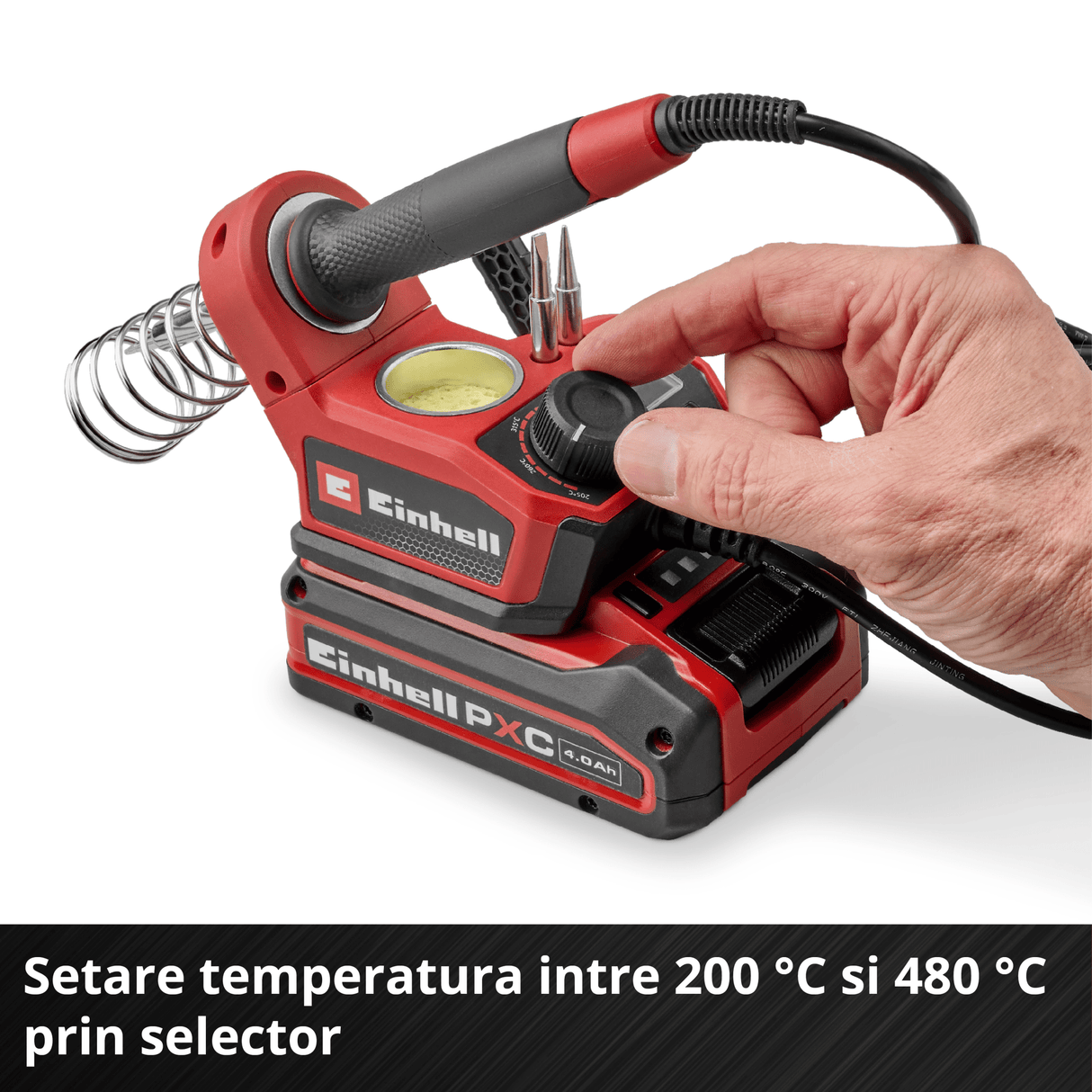 Pistol de lipit fara cablu Einhell TE - SI 18/480 Li E - Solo BricoMart - scule electrice si unelte profesionale - BricoMart