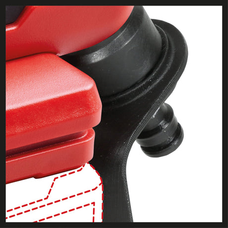 Pistol de spalat cu presiune fara fir Einhell Hypresso 18/24 Li - Solo Power X - Change (18 V, 24 bar, pentru curatare si udare mobila, 240 l/h, incl. accesorii, fara acumulator) Einhell - scule electrice si unelte profesionale - BricoMart