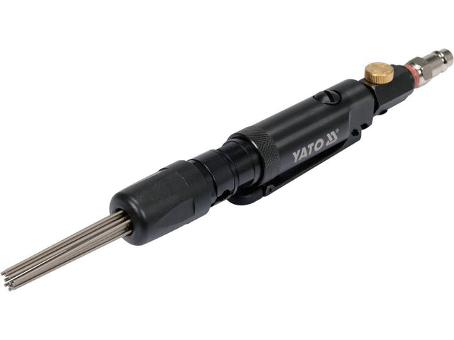 PISTOL PNEUMATIC PENTRU CURATAT VOPSEA SI RUGINA Yato YT - 09913 - 1,35 mm, 48 l, 0,5 kg, 9,5 mm Yato - scule electrice si unelte profesionale - BricoMart