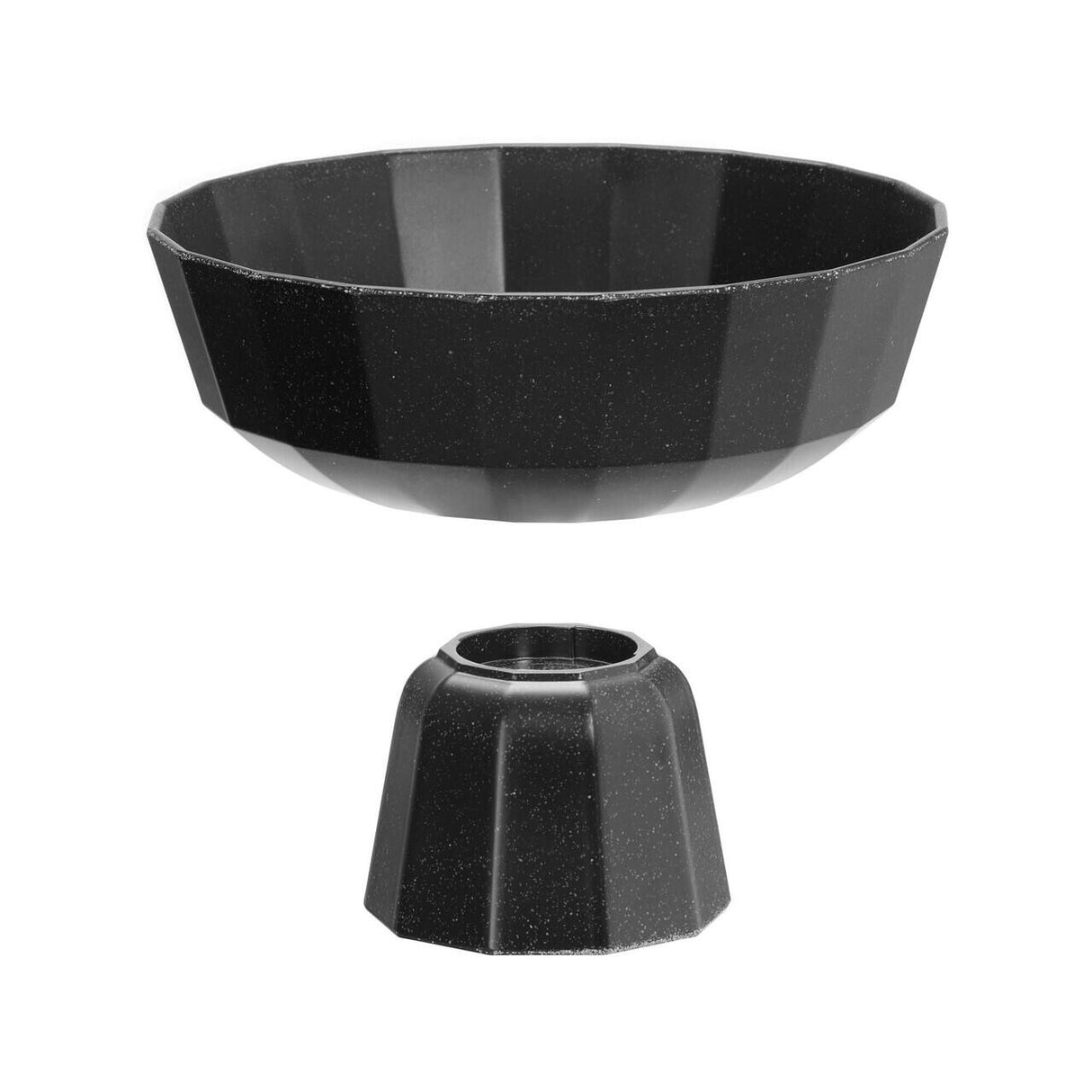Bază pentru fructieră Metropolis, neagru, 110×82 mm, 110x(h)82mm Fine Dine
