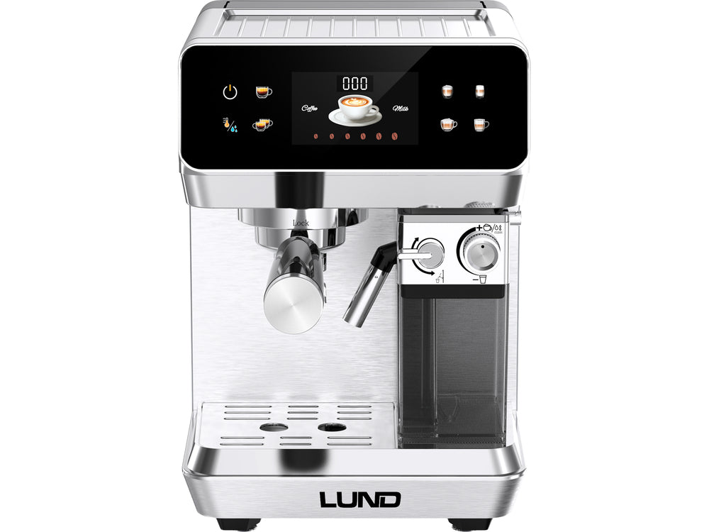 Espressor automat cu spumare lapte LUND 68503, 1350 W, 20 bar, 8 programe