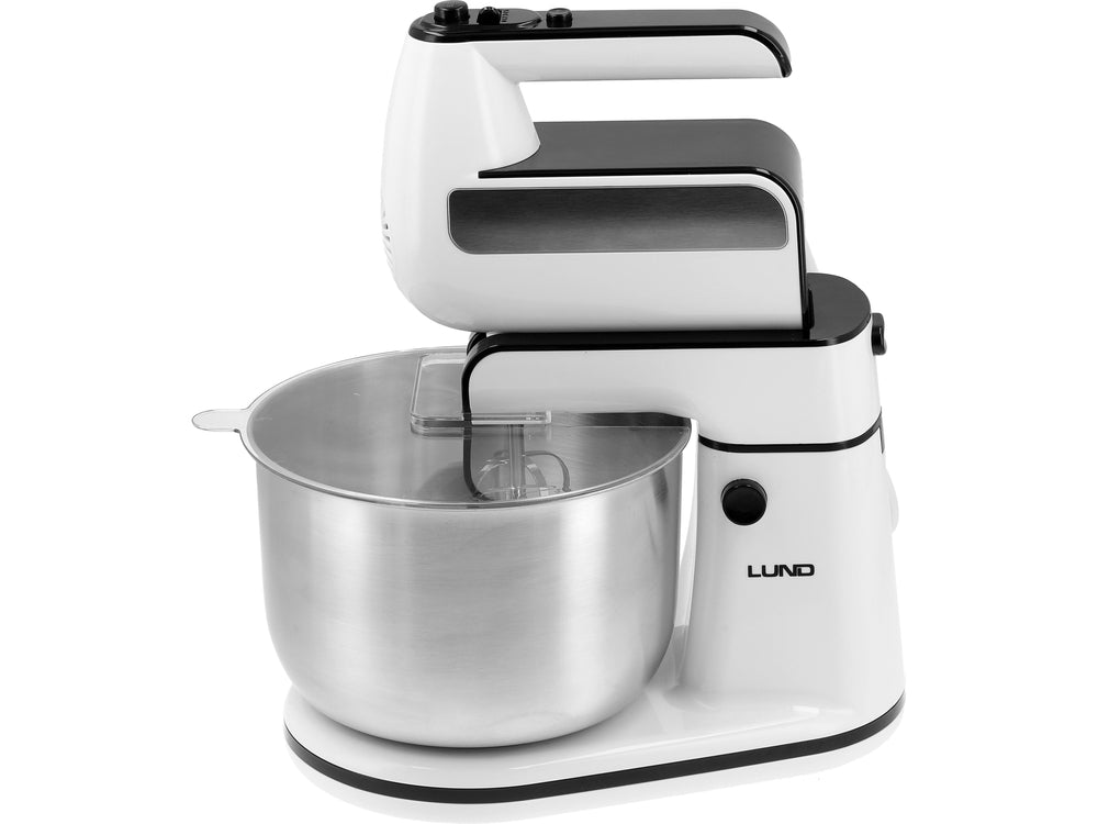 MIXER DE MÂNĂ CU BOL DIN OȚEL INOXIDABIL Lund 67791 , 500W , 3 L , Turbo , 700 W , sistem de răcire eficient
