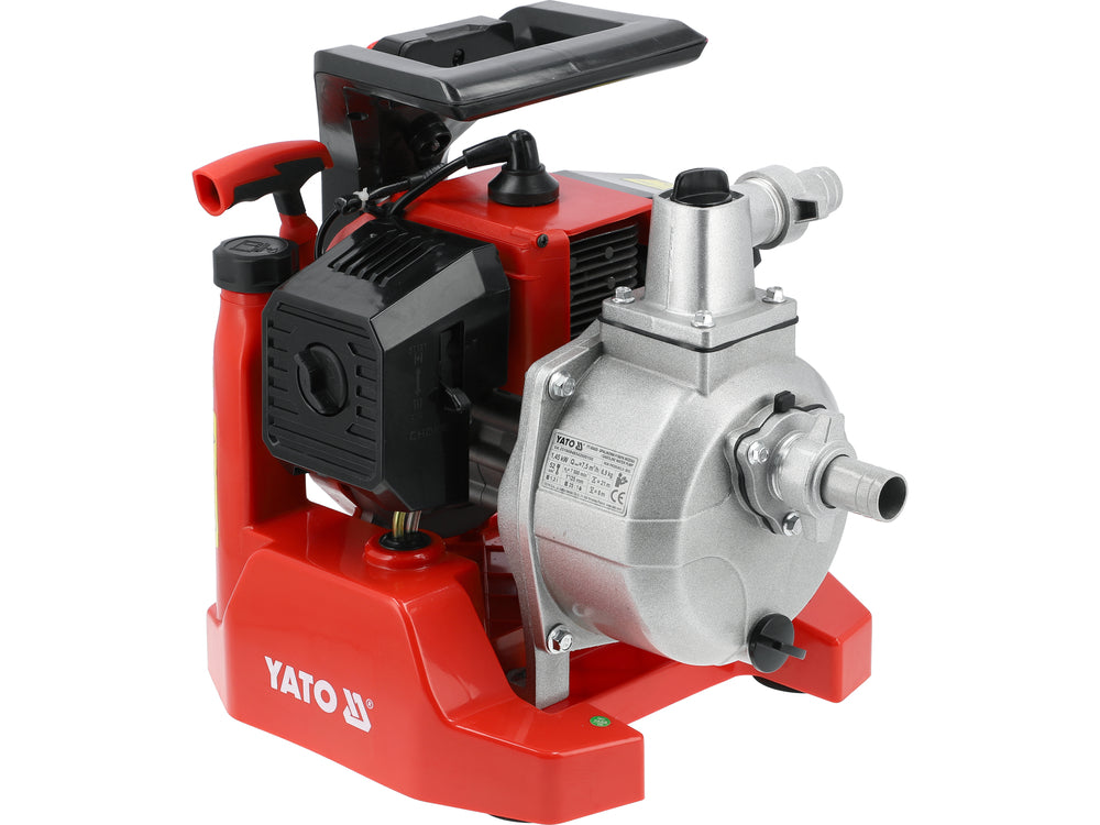 Motopompa Yato YT-85420 ,  1" , 52 cm³ , 7500 l/h , motor in 2 timpi