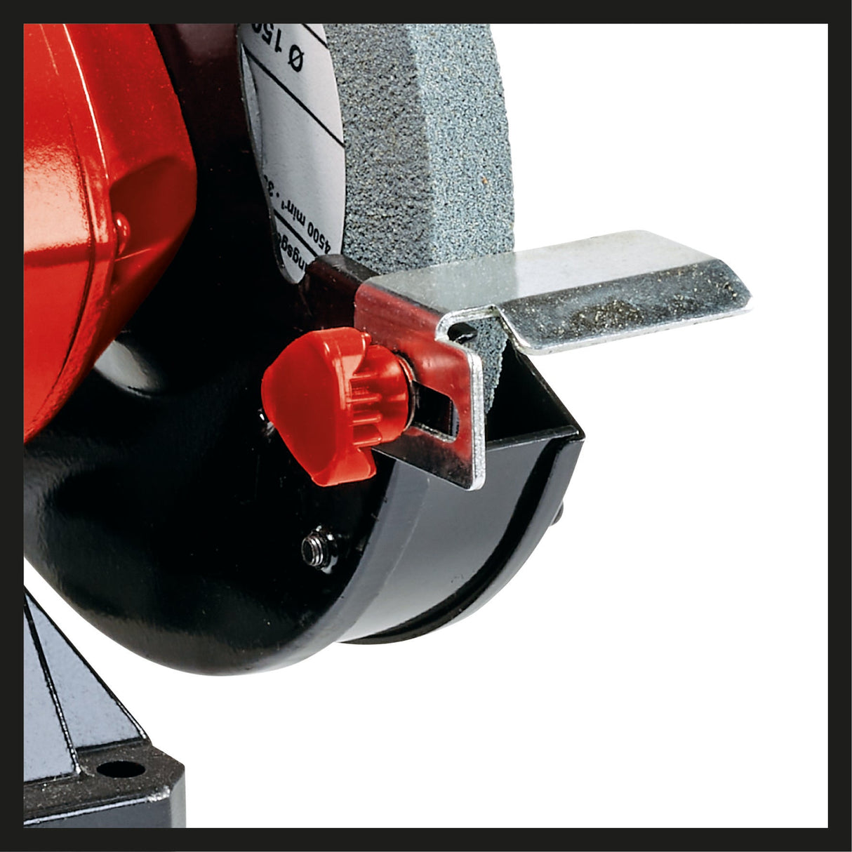 Polizor de banc cu disc dublu Einhell TC - BG 150 (150 W, pentru reparatii minore si majore, ajustari de forma si slefuire/rectificare initiala, disc de slefuit/rectificare grosier si fin K36/K60 Einhell - scule electrice si unelte profesionale - BricoMart