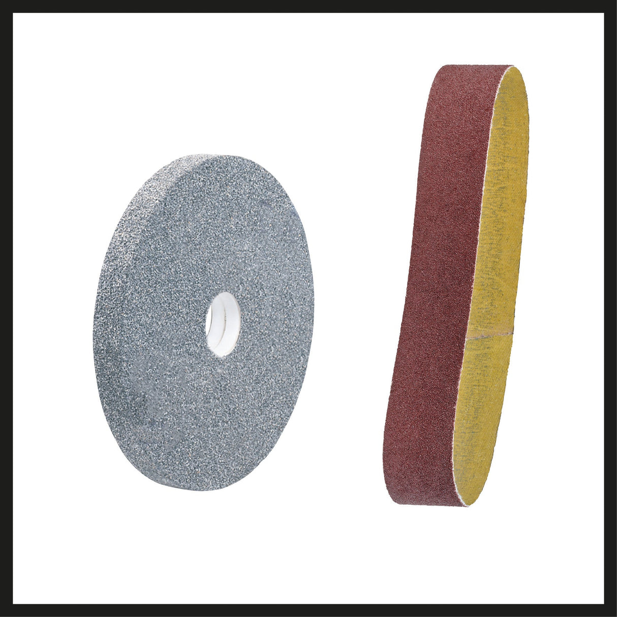 Polizor si slefuitor cu banda verticala Einhell TC - US 350, 350 W, functie banda abraziva si disc abraziv, capac de protectie, fereastra de protectie impotriva scanteilor, disc abraziv grosier + banda abraziva/slefuitoare Einhell - scule electrice si unelte profesionale - BricoMart