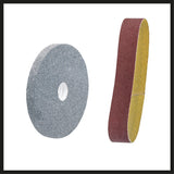 Polizor si slefuitor cu banda verticala Einhell TC - US 350, 350 W, functie banda abraziva si disc abraziv, capac de protectie, fereastra de protectie impotriva scanteilor, disc abraziv grosier + banda abraziva/slefuitoare Einhell - scule electrice si unelte profesionale - BricoMart