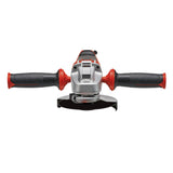 Polizor unghiular Einhell TE - AG 125/1010 CE Q, 1010 W, slot pentru fixare rapida, reglare electrica a vitezei la mers in gol, cap de angrenaj metalic plat, protectie disc, discul de taiere nu este inclus Einhell - scule electrice si unelte profesionale - BricoMart