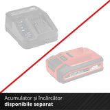 Polizor unghiular pe acumulator Einhell Professional AXXIO 36/230 Q Power X - Change, 36 V, 2200 W, adancime maxima de taiere 70 mm, 6.600 rpm, motor fara perii, livrat fara acumulator, incarcator si disc de taiere Einhell - scule electrice si unelte profesionale - BricoMart