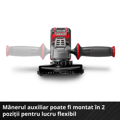 Polizor unghiular pe acumulator Einhell Professional TP - AG 18/125 CE Q Li Power X - Change, 18 V, 900 W, Ø 125 mm, adancime de taiere 33 mm, motor fara perii, electronica de viteza continua, fara disc de taiere sau acumulator Einhell - scule electrice si unelte profesionale - BricoMart
