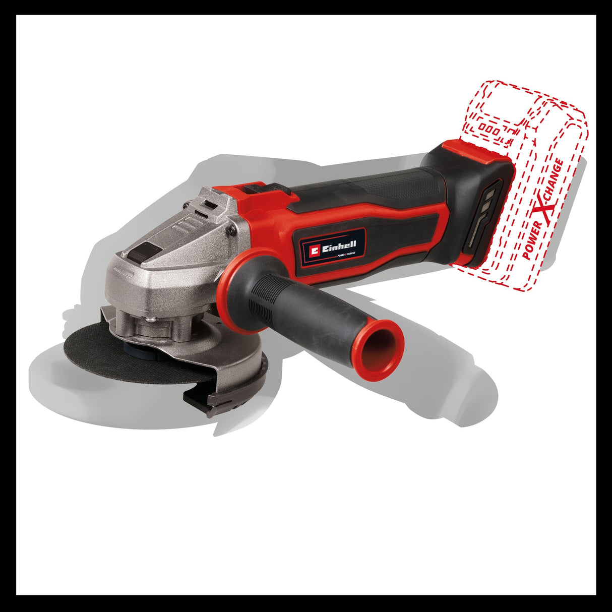 Polizor unghiular pe acumulator Einhell TE - AG 18/115 Q Li - Solo Power X - Change , 18 V, diametru de taiere 115 mm, adancime de taiere 28 mm, piulita Quick Fix, fara disc de taiere sau acumulator Einhell - scule electrice si unelte profesionale - BricoMart