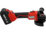 Polizor unghiular YATO YT-828251, 18 V, 125 mm, 1 x 4 Ah - imagine 3